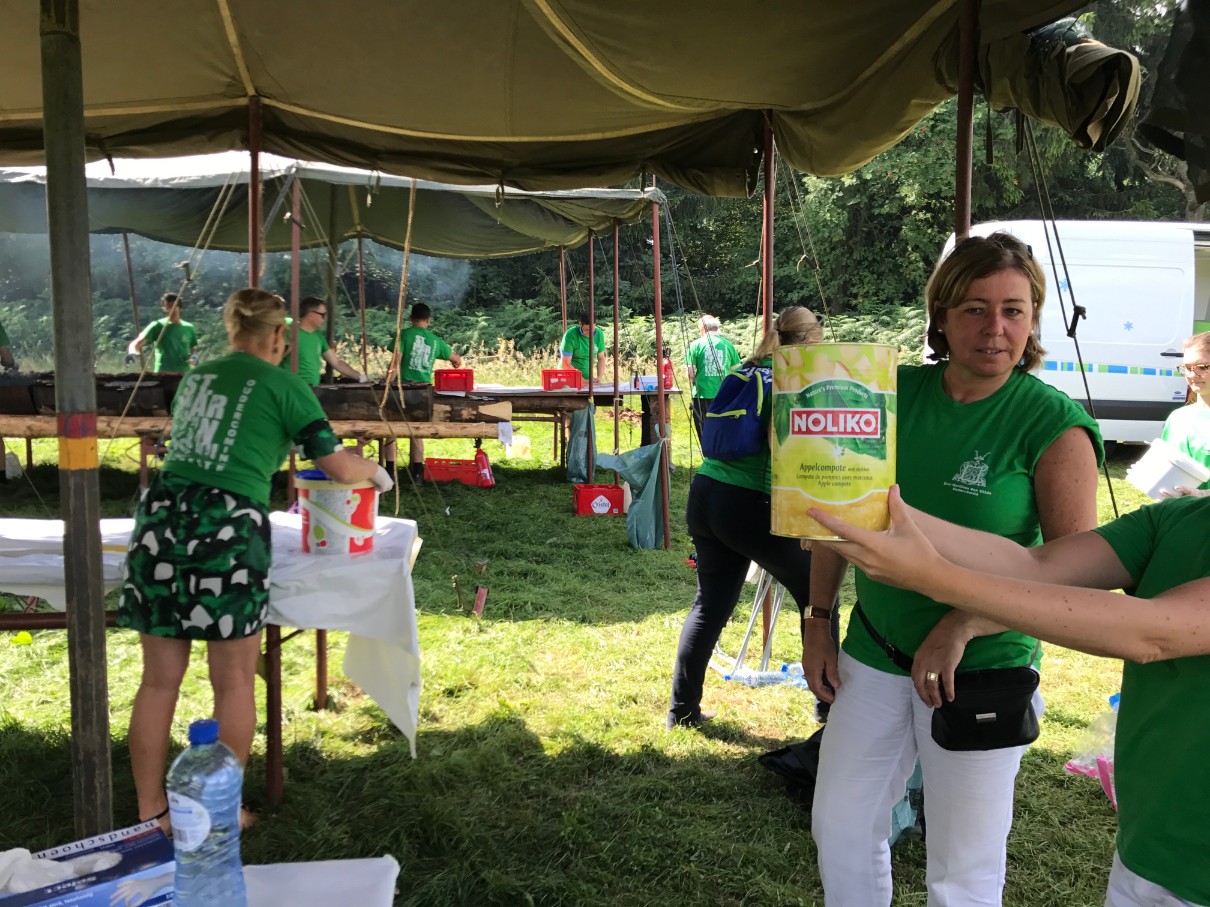 Sint-Martinus den XIIde - Kamp Nivezé Bezoekdag
